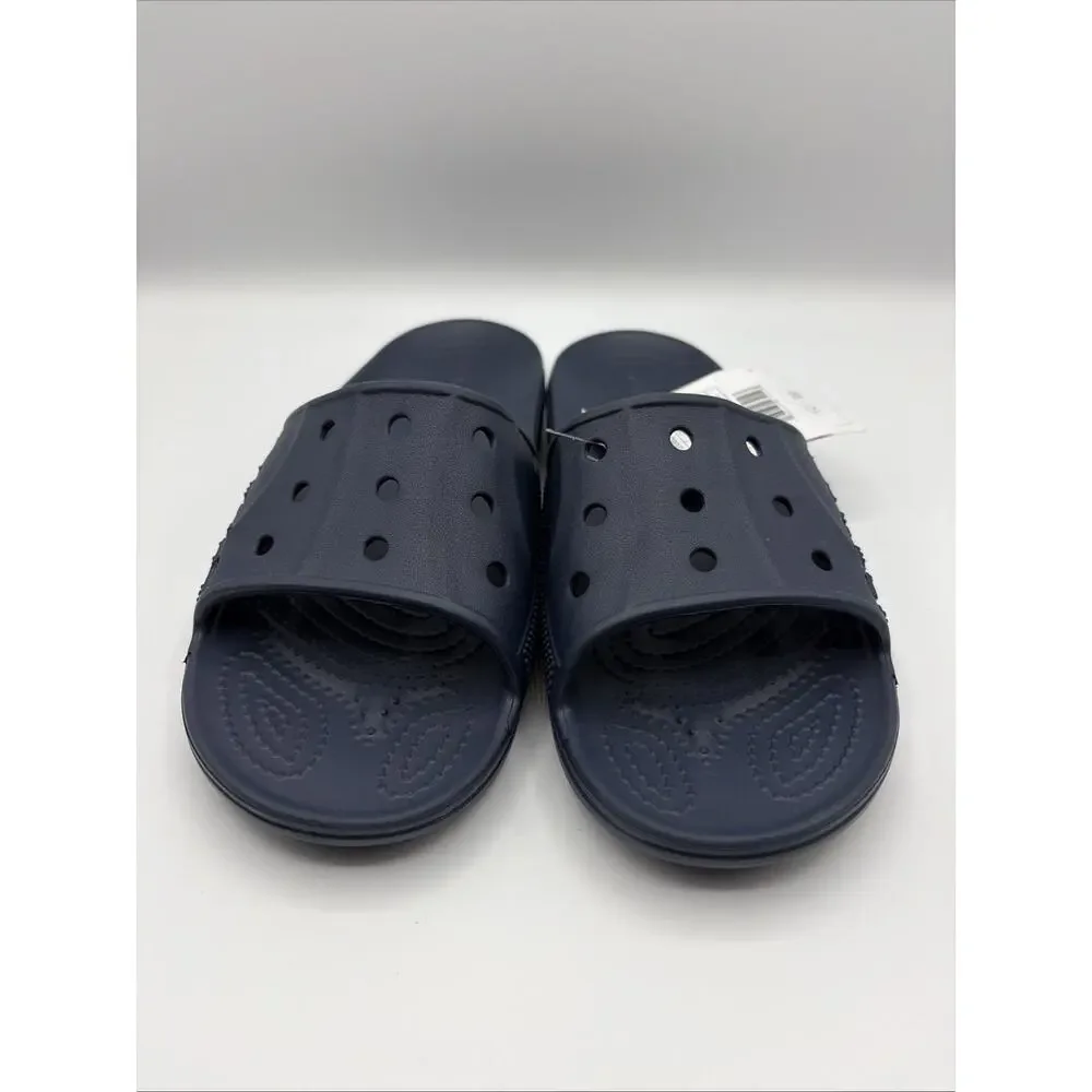 Crocs Adult Baya II Slide Sandals 208215-410 Navy Blue Unisex M5 W7 NWT